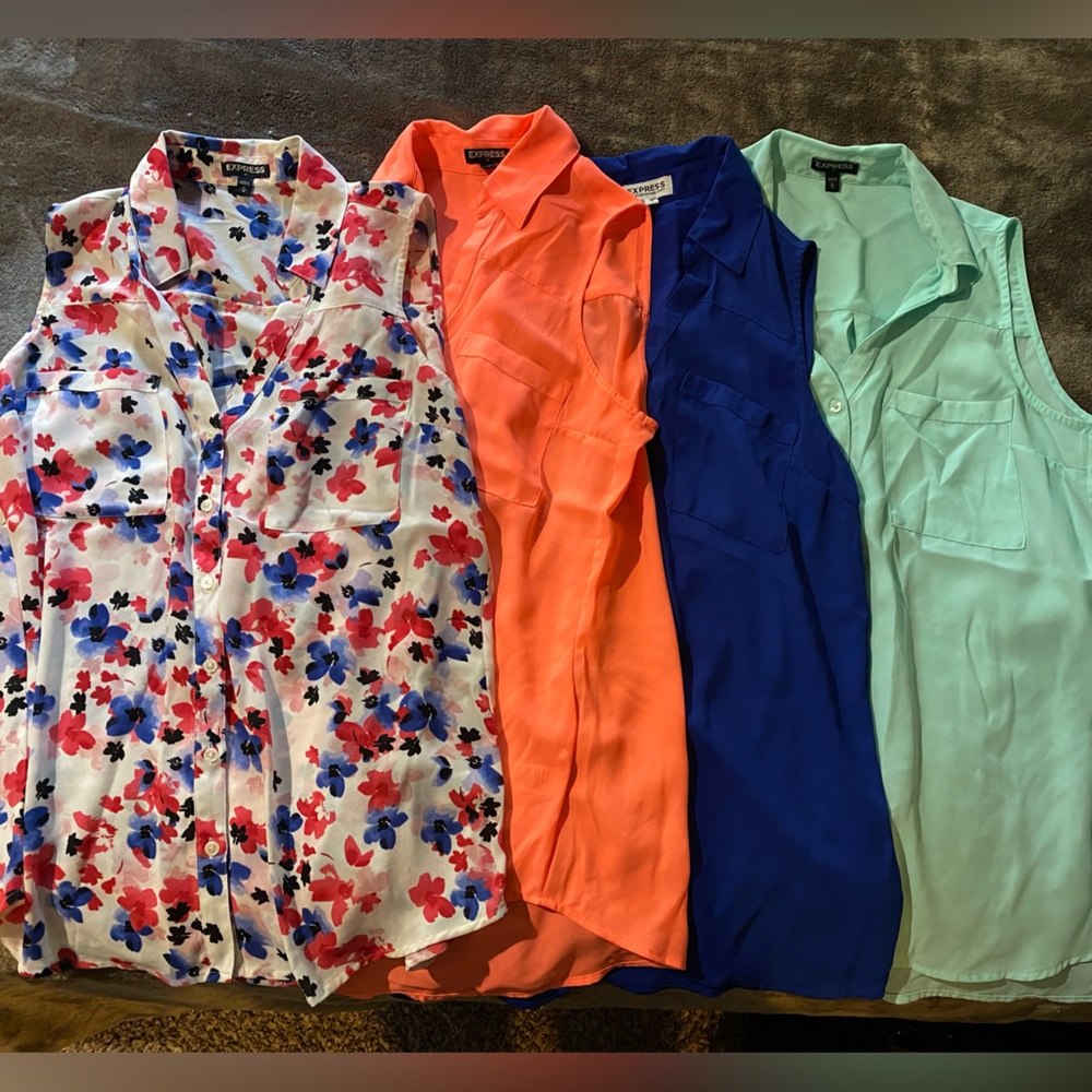Express sleeveless Portofino lot of 4